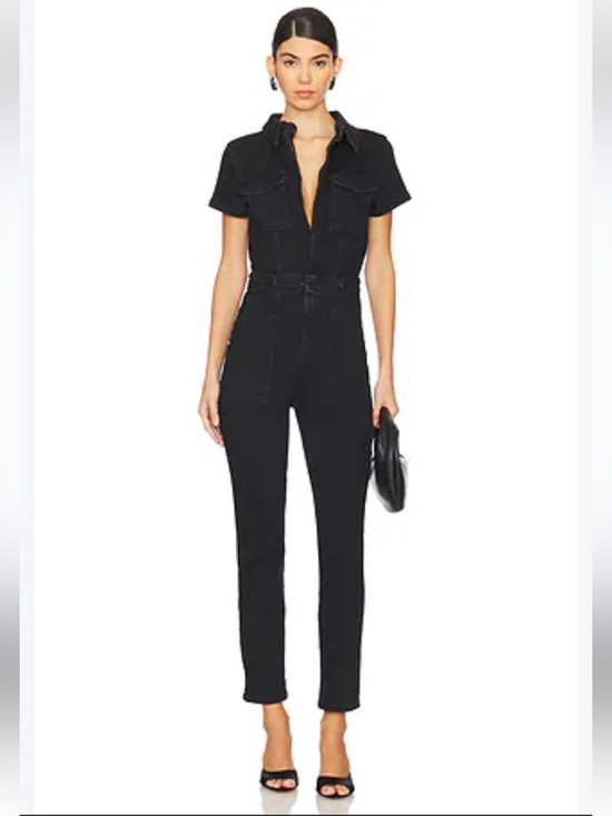 Good American Pants - Good American Fit For Success Black Jumpsuit, S